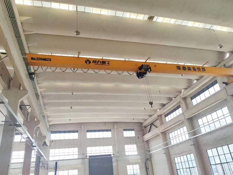 10t歐式單梁起重機在湖南某工廠車間中的應(yīng)用